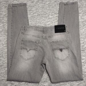 Women's Guess Skinny Jeans, Grey Wash, Size 29x32